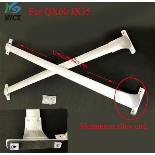 Thicken roof rack cross bar horizontal rail For INFINITI QX60 JX35 QX JX,Newest design,load luggage 150KG,high quality guarantee