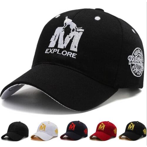 Wolf Hat High Quality Brand Letter Snapback Hat Cotton Baseball Cap For Adult Men Hip Hop Dad Hat Bone Garros Summer Trucker Cap