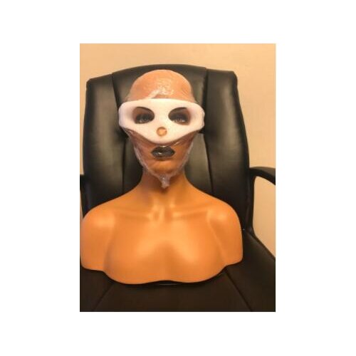 Female Realistic Fiberglass Manikin Head Bust Sale For Jewelry Hat Earring Lace Wig Display Nice Dummy Wig Mannequin Head