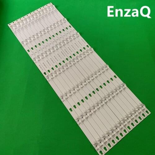 12PCS/Kit LED Strips For TCL 65 TV THOMSON 65 TV 006 P1K3507B TOT_65_D2900_12X7_3030C_d6f-2d1_7S1P 4C-LB6507-YH01J 65HR330M07A