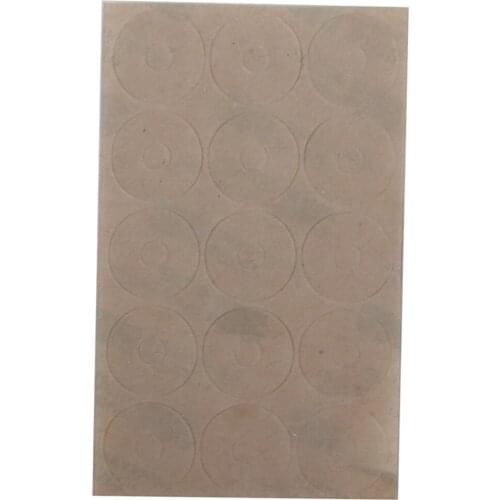 15 Pieces/set Silicone Quilting Ruler Grip-True Grips -Non Slip Adhesive Rings DIY Apparel Sewing Threads -Clear