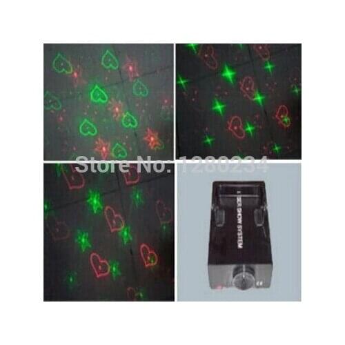 2pcs/lot cheap laser light green red 50mw stage lighting for KTV bar dj equipment