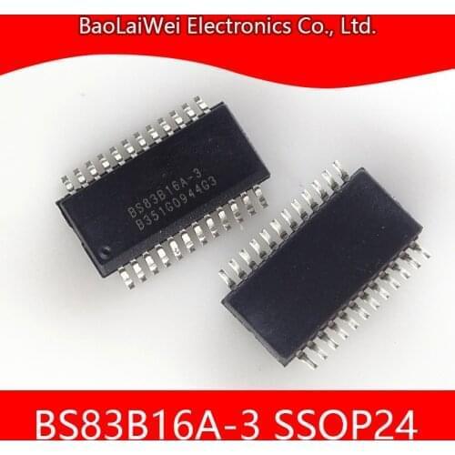 5pcs BS83B16A-3 24SOP 24SSOP ic chip Electronic Components Integrated Circuits Touch Flash MCU
