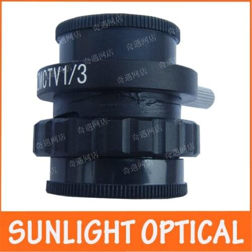 1/3CTV Adapter C-Mount Lens For SZM Video Digital Camera Trinocular Stereo Microscope Accessories 1/3CTV CCD Connector