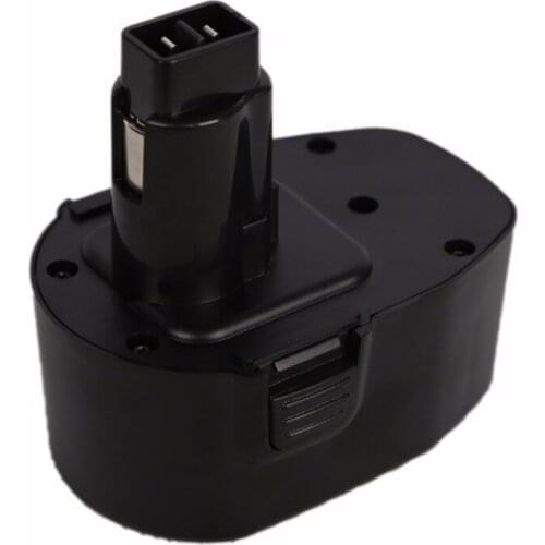 14.4V 3000mAh Battery for Dewalt DE9038 DE9091 DE9092 DC551KA DC830KB DC835KB DE9094 DW935 DE9094 3.0Ah Black