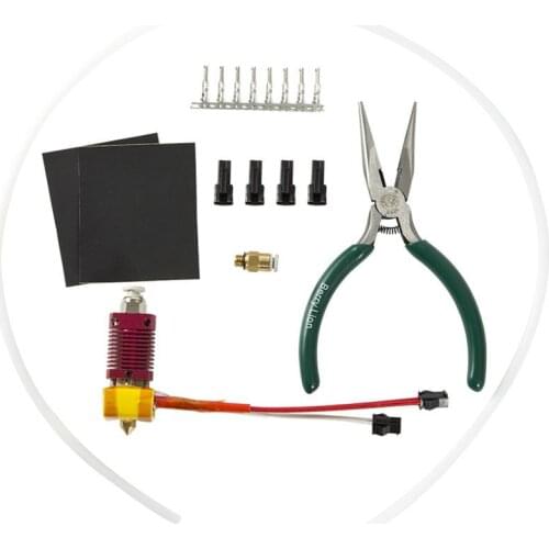 3D Printer Accessories CR-10 Series Nozzle Assembled Extruder Hot End Universal Printhead Kit Quick Change Kit