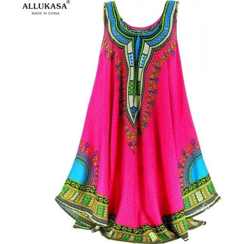 Allukasa Plus Size Summer Dresses
