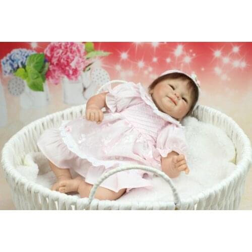 Free shipping NEW hot sale lifelike reborn baby doll wholesale soft real touch baby dolls Christmas gift