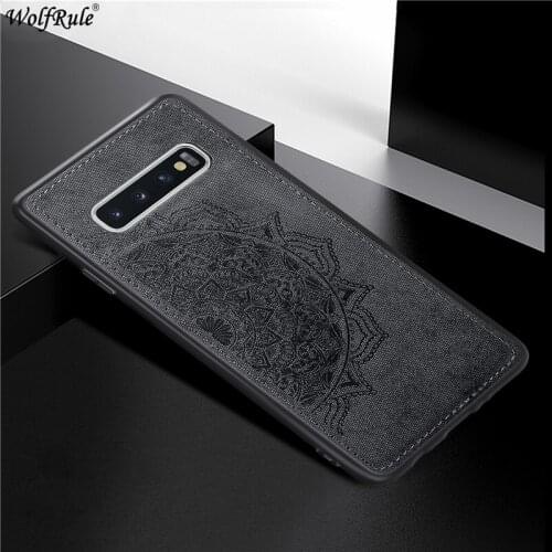 Case For Samsung Galaxy S10 Case Magnetic Fashion Style Shockproof Fabric Cloth Case For Samsung S10 Cover For Samsung S10 S 10