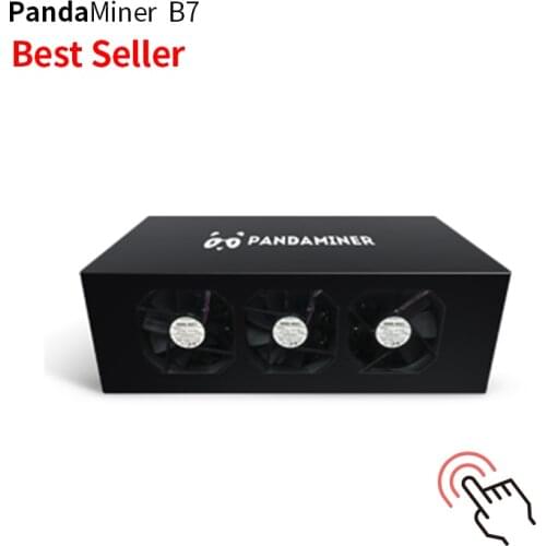 Cheap Price Low Consumption 1150W GPU Mining 230Mh/s ETH PandaMiner B7 Graphics Card Miner GPU Mining Rig With 8 RX 580 8G