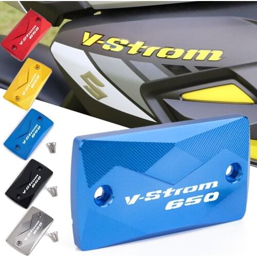 For Suzuki V-STROM 650 /XT DL650 Vstrom650 V Strom DL 650 650XT 2004-2021 Motorbike Front Brake Fluid Reservoir Cover Cap