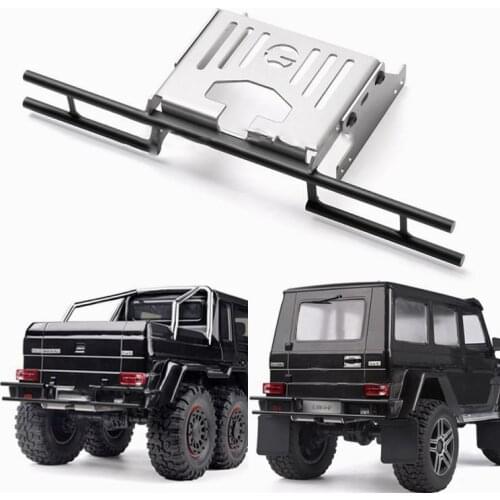 GRC TRAXXAS TRX4 G500 / TRX-6 G63 off-road rear bumper metal rear anti-collision rear bumper with protective bottom plate