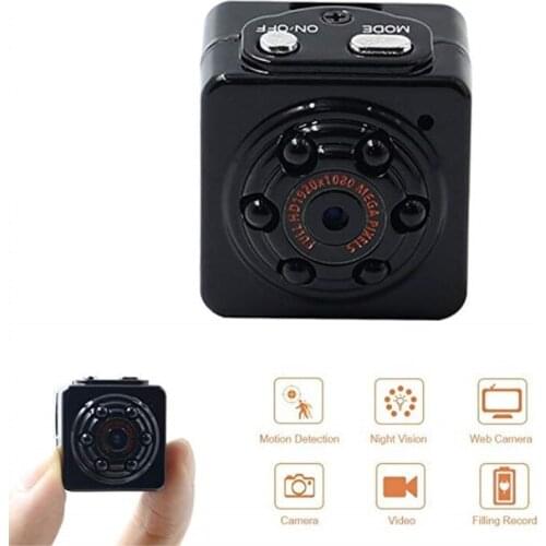 Mini Camera Small Cam 1080P Sensor Night Vision Sport Camcorder HD Micro Video Camera DVR DV Motion Recorder Camcorder SQ 11 SQ9