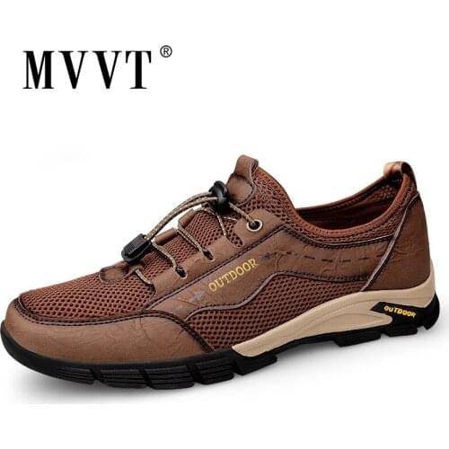 New 2021 Breahable Men Sneakers Fashion Summer Casual Shoes Men Outdoor Shoes Lightweight Non-slip Sole Mesh Walking Zapatos