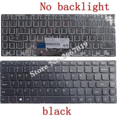 US New English Replace laptop keyboard For Lenovo For yoga2-13 For Yoga 2 13 700-14ISK U31-70 20344 For yogaII no backlight