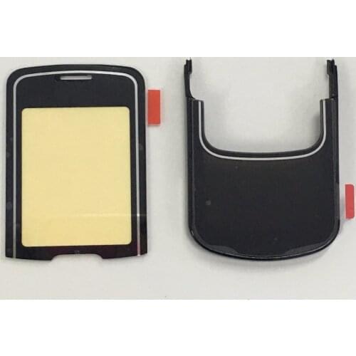 New LCD Front Glass Screen Lens & Keypad Lens Panel Set For Nokia 8600 Luna
