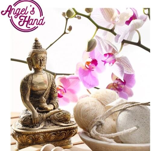 Full Square 5d full buddha diamond painting orchid Needlework Cross Stitch Diamond Embroidery patterns Mosaic,wall stickers arts