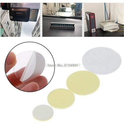 100Pcs Clear Round Adhesive Double Side Tape Double-sided adhesive Foam Tape Diameter 15/20/25/30mm Whosale&Dropship