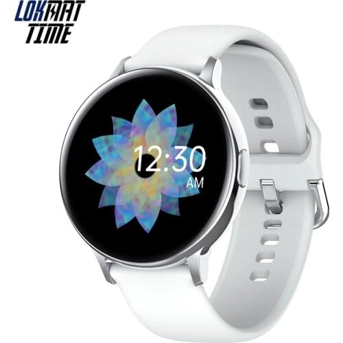 Lokmat Time 2020 Smart Watch Women Full Touch Fashion IP68 Waterproof Smart Wristband Multi Sports Fitness Tracker for Android