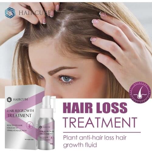 HAIRCUBE Hair Care Spray for Hair Growth Essence Dense Hair Serum Anti Hair Loss Hair Growth Products Hair Loss Liquid Essential