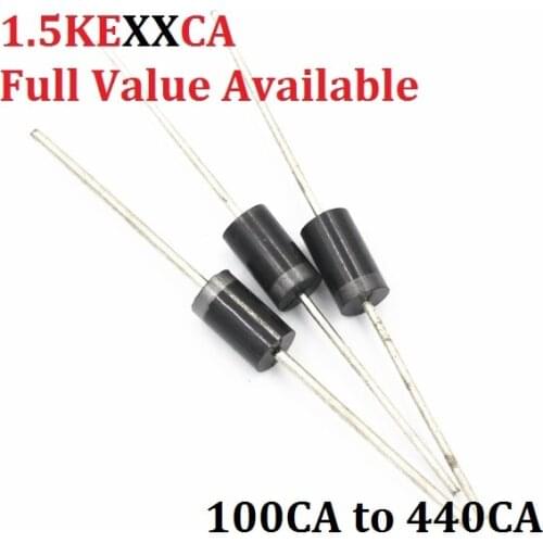 20PCS 1.5KE200CA 1.5KE220CA 1.5KE250CA 1.5KE300CA 1.5KE350CA 1.5KE400CA 1.5KE440CA TVS diode 200CA 220CA 250CA 300CA 350CA 400CA