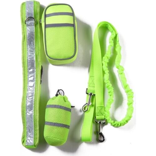 Pet Product Dog Running Traction Training Dog Pockets Snack Bag Sets Of Belt
