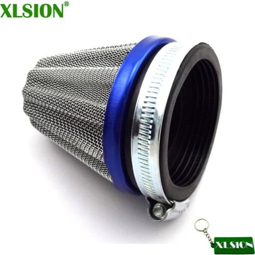 XLSION 58mm Power Cone Performance Racing Air Filter Cleaner For Motorcycle Motocross Motor Trail Dirt Pit Bike
