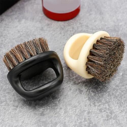 HIgh Quality comb Mens Shaving Brush Barber Salon Men Facial Beard Cleaning Appliance Shave Tool Razor Brush with Handle