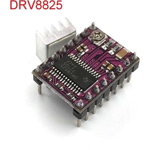 3D Printer Parts StepStick DRV8825 Stepper Motor Driver With Heat Sink Carrier Reprap 4-layer PCB RAMPS Replace A4988 Driver