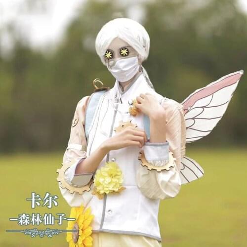 Anime Identity V Aesop Carl Forest Fairy Outfit Daily Party Uniform Cosplay Costume Women Halloween FreeShipping 2021