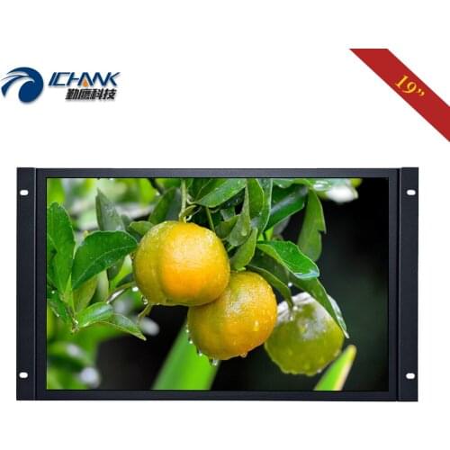 ZK190TN-592/19" inch 1440x900 16:10 Widescreen BNC HDMI VGA Metal Case Embedded Open Frame Remote Control PC Monitor LCD Screen