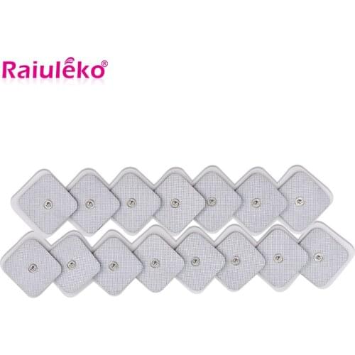 100pcs 3.5mm Plug Reusable Self Adhesive Electrode Pads For Electrical Muscle Stimulator/Tens Acupuncture Physiotherapy Massager