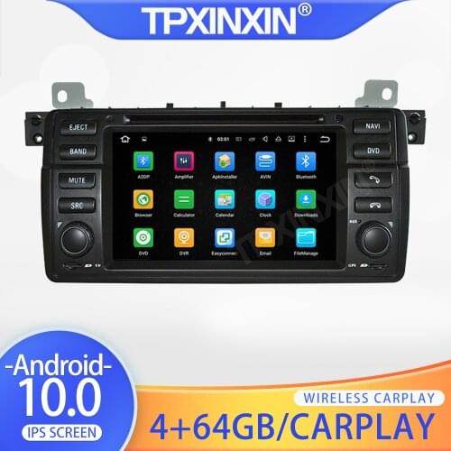For BMW E46 M3 1998 1999 - 2005 Android Auto Car Radio Multimedia Video DVD Player Navigation HeadUnit DSP GPS 2 din Accessories