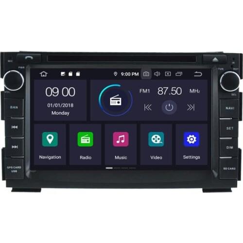 7" Android 10.0 OS Car DVD Multimedia GPS Radio System Player for Kia Ceed 2010-2012 & Kia Venga 2009-2018 with 4GB RAM 64GB ROM