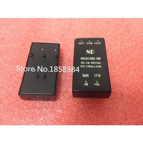 Free shipping solated converter dc dc 24v step down to dual output 15v dcdc power module switching power supply
