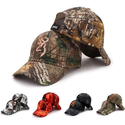 New Camo Baseball Cap Fishing Caps Men Outdoor Hunting Caps Camouflage Jungle Hat Airsoft Tactical Hiking Hats 55-60cm