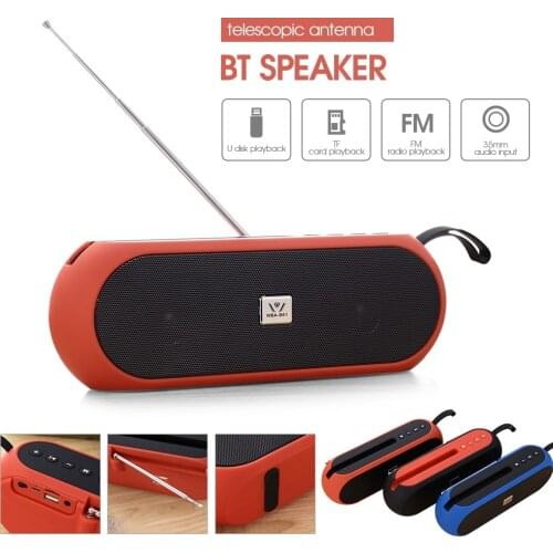 Bluetooth-compatible Speaker Portable Wireless Stereo Sound Subwoofer Outdoor Sound Bar Mini Tabletop Louldspeaker Support TF