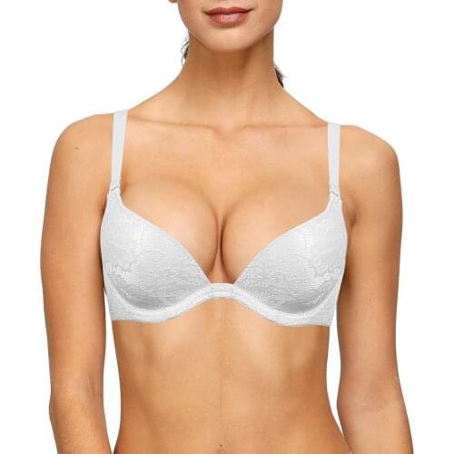 New women bra push up padded lace bralette quality strength embroidery underwire underwear Sexy Lingerie EU US CA UK size