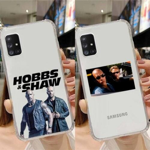 Fast and Furious Phone Case Transparent For Samsung Note A 7 8 9 10 20 50 51 71 90 20 11 81 e LITE Ultra PRO