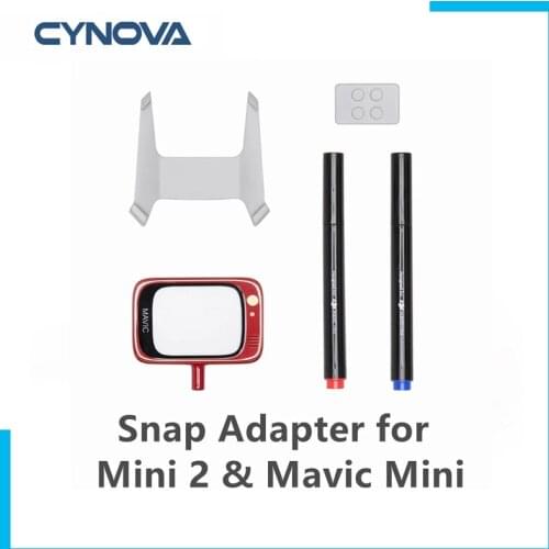 CYNOVA Mavic Mini Snap Adapter Connection Holder Mount Connector Expand Creative Options DJI Mavic Mini Accessories