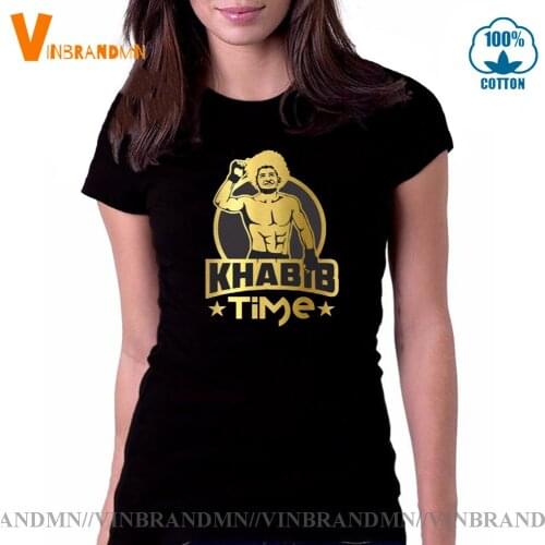 Russian Hero Hope The Eagle Emblem T-shirt Streetwear brand clothes Golden Edition Great Fighter Khabib Nurmagomedov T shirt