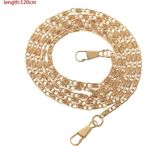 New Metal Purse Chain Strap Handle Shoulder Crossbody Bag Handbag Replacement