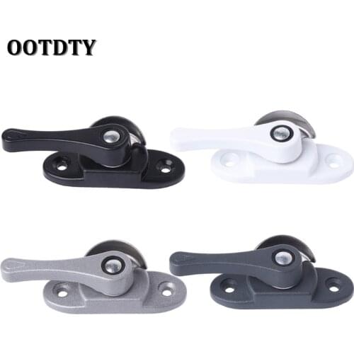 OOTDTY Stainless Steel Doors And Windows Lock Window Door Lock Sash Jammer Sash Jammer Windows Hasp Security Lock
