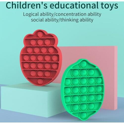 Push Bubble Sensory Toy Desktop educational Stress Reliever Toys Parent-Child Interactive Board Funny Game Decompression Gifts