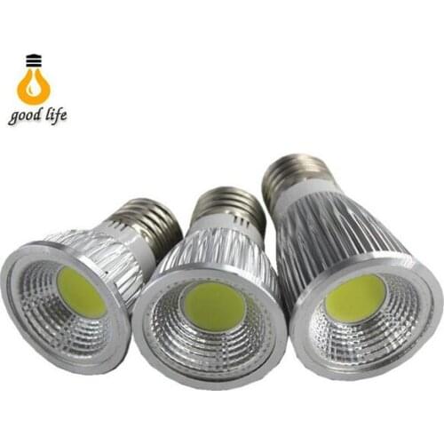 New High Power Lampada Led E27 E14 MR16 GU10 COB 9w 12w 15w Dimmable Led Cob Spotlight Warm Cool White ac85-265v Bulb Lamp