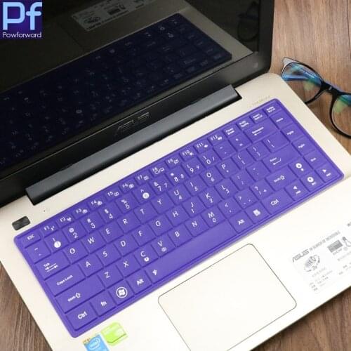14 inch laptop keyboard cover protectors skin guard For Asus A/K401UQ7200 X450 A450 Y481 A85V K450 F450 U80 F441UV K42J A45VM