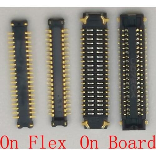 1Pcs LCD Display Screen Flex Cable FPC Connector Plug For Sony Xperia Z3mini Z3 Compact Mini D5833 D5803 Z2C 40Pin 40Pins