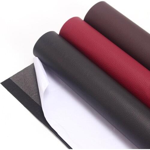 50/100/200x135cm PU leather self adhesive fix subsidies simulation skin back since the sticky rubber patch leather sofa fabrics