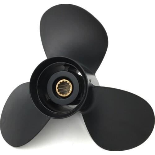 9 1/4x10 for 13 tooth spline JOHNSON propellers 8-15HP ALUMINIUM PROPELLERS Johason outboard boat motors marine propellers