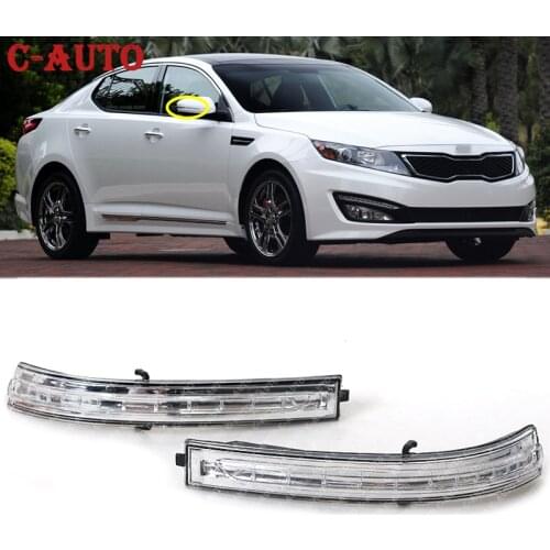 Side Mirror LED Turn Light Rearview Mirror Signal Lamp Flash Light For KIA K5 Optima Cerato 2010-2014 876242T000 / 87624-2T000